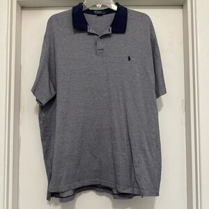 Polo by Ralph Lauren Blue Polo Shirt Classic Design